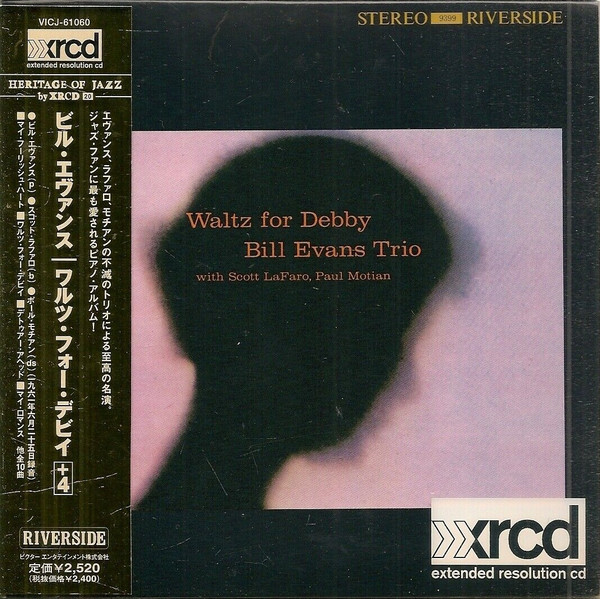 Bill Evans Trio – Waltz For Debby (2003, Paper Sleeve, XRCD, CD