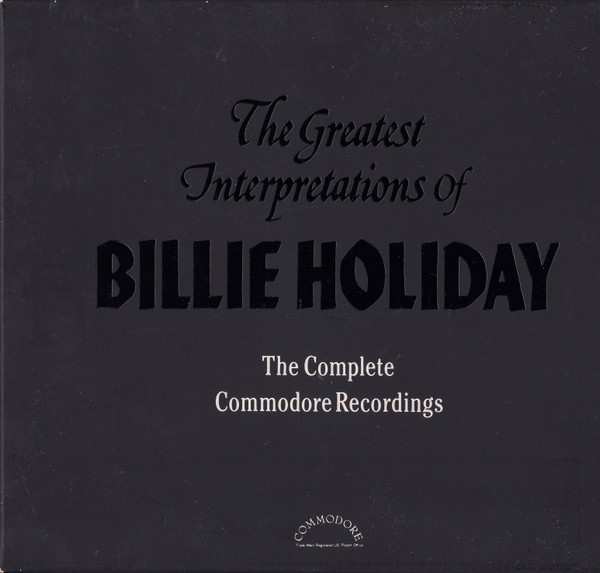 Billie Holiday – The Complete Commodore Recordings (1997, CD