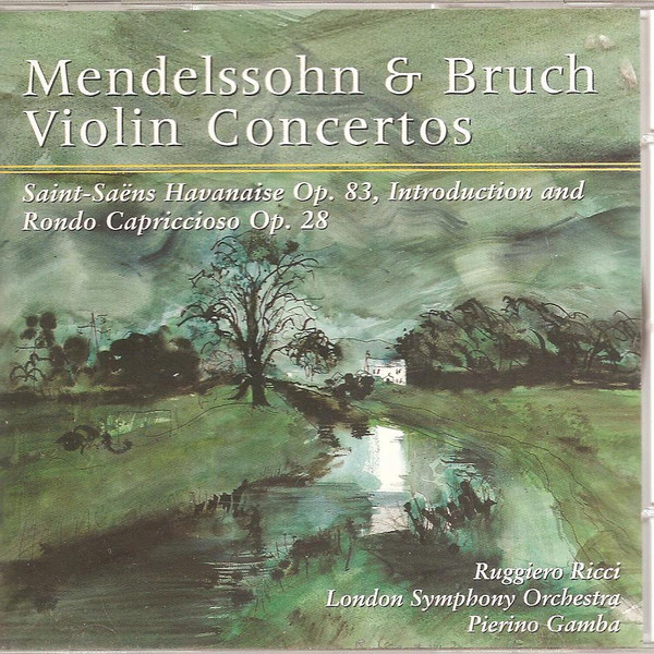 descargar álbum Mendelssohn And Bruch, Ruggiero Ricci, London Symphony Orchestra, Pierino Gamba - Violin Concertos