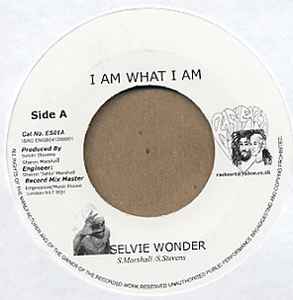 Selvie Wonder - I Am What I Am / Rasheart - All Nations Version album cover
