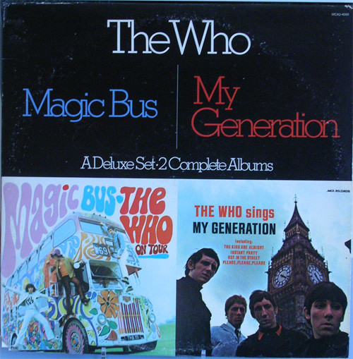 The Who – Magic Bus / My Generation (1976, Vinyl) - Discogs