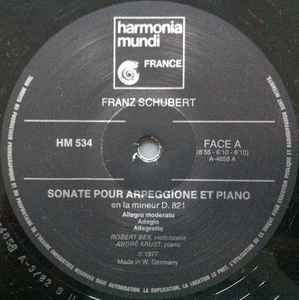 Franz Schubert - Sonate Arpeggione En La Mineur / Variations Sur Des Thèmes De «La Flûte Enchantée» De Mozart