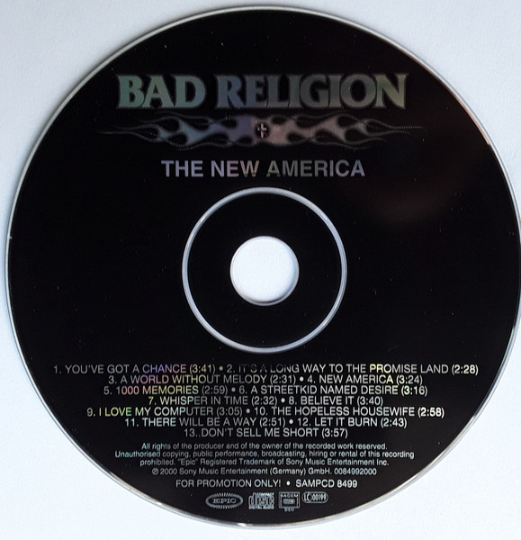 Bad Religion - The New America | Releases | Discogs