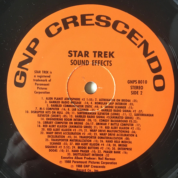 baixar álbum Various - Star Trek Sound Effects From The Original TV Soundtrack
