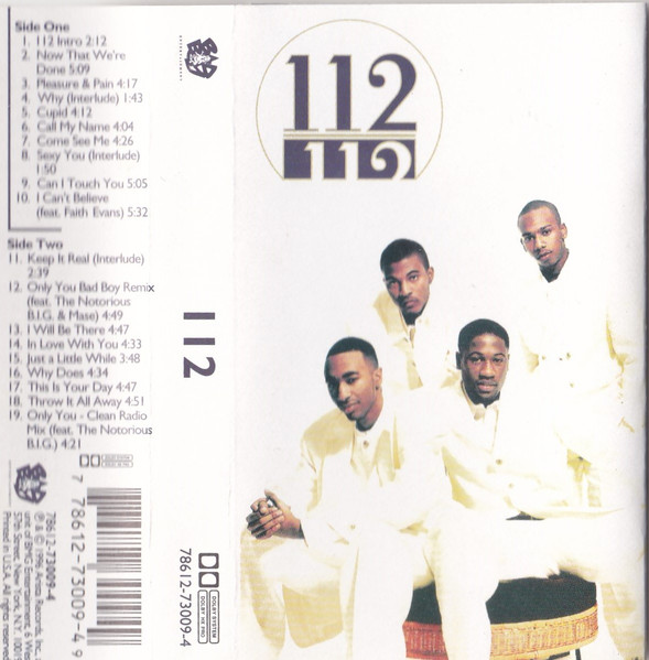 112 – 112 (1996, Cassette) - Discogs