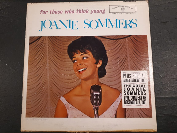 Joanie Sommers – For Those Who Think Young (1962, Vinyl) - Discogs