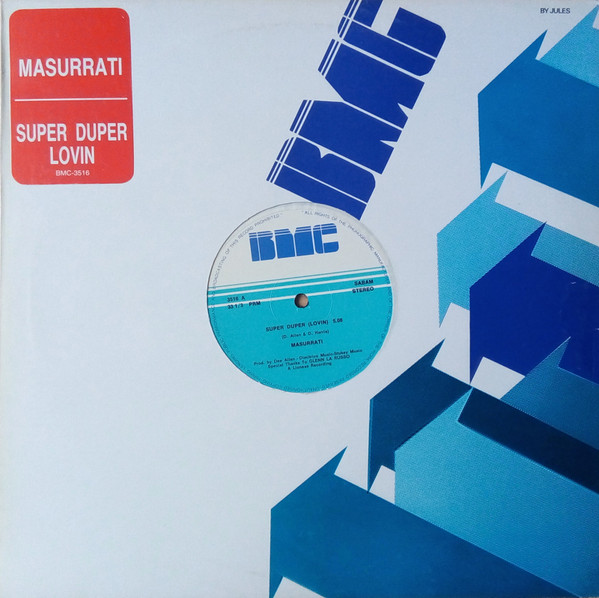 Masurrati And Huey Harris – Super Duper (Lovin) (1982, Vinyl 
