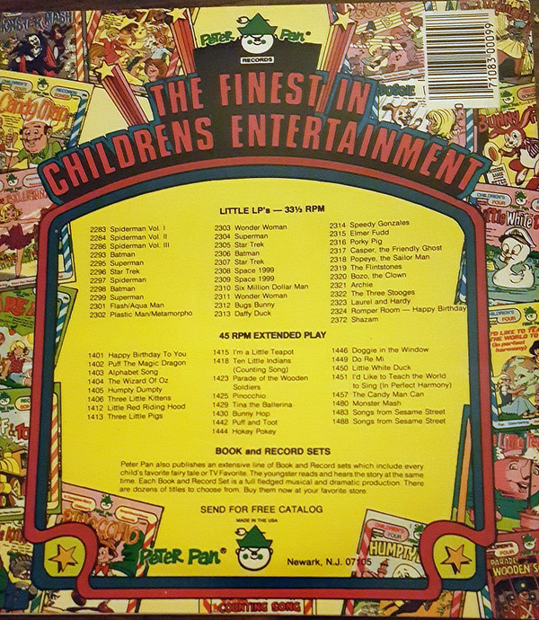 descargar álbum Peter Pan Players - Goldilocks And The 3 Bears