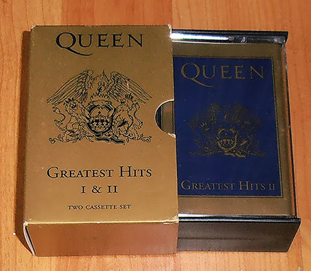 Queen Greatest Hits I & II Cassette Tapes 1992 We Will Rock You, Bites the  Dust, Don't Stop Me Now, Best Friend, Champions, Tested 