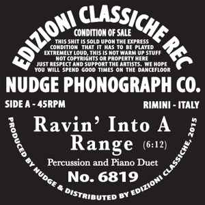 Nudge (6) - Ravin' Into A Range album cover