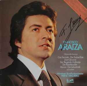 Francisco Araiza - ... Am Beginn Einer Weltkarriere album cover