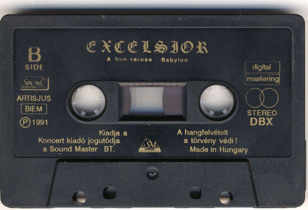 last ned album Excelsior - A Bűn Városa Babylon