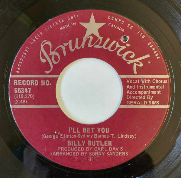 BILLY BUTLER GUITAR SOUL PRESTIGE OJC334 US VINYL LP