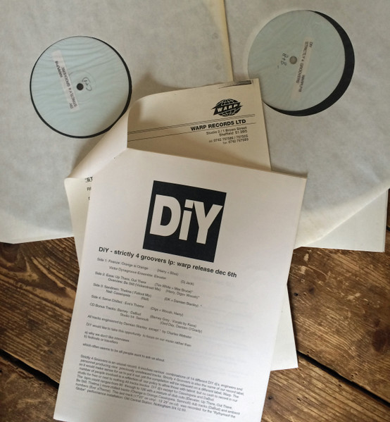 DiY – Strictly 4 Groovers (1993, Vinyl) - Discogs