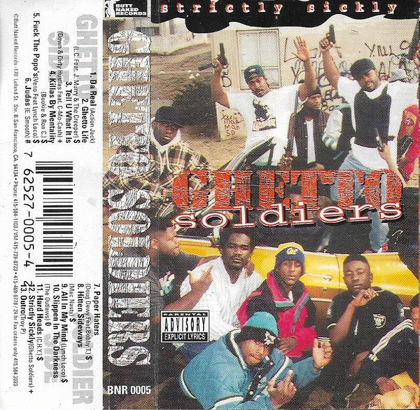 Ghetto Soldiers – Strictly Sickly (1995, Cassette) - Discogs