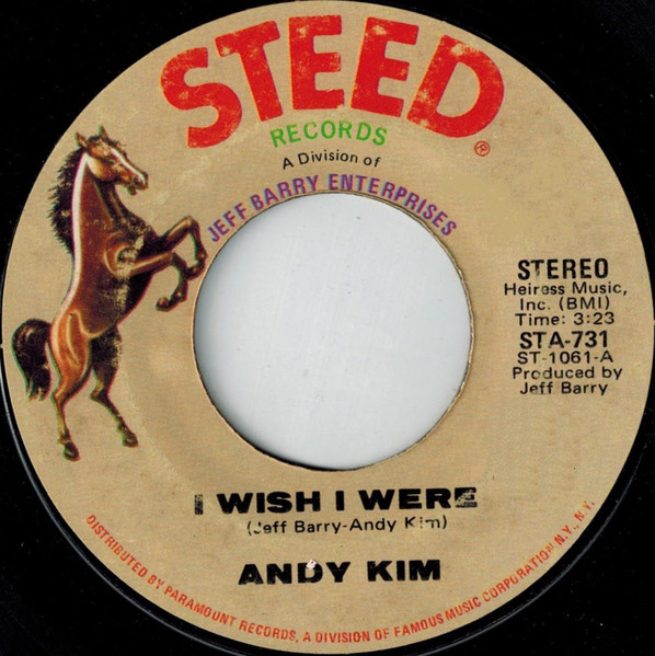 Andy Kim – I Wish I Were (1970, Vinyl) - Discogs