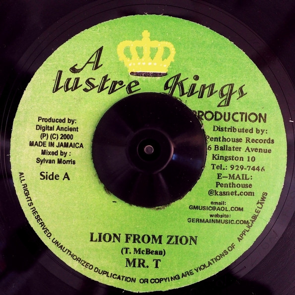 descargar álbum Mr T - Lion From Zion