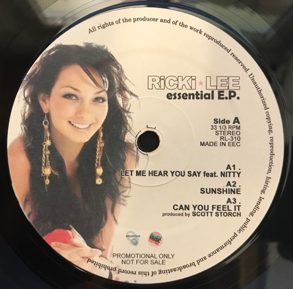 Ricki-Lee – Essential EP (Vinyl) - Discogs