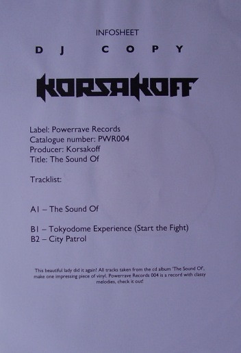 baixar álbum Korsakoff - The Sound Of