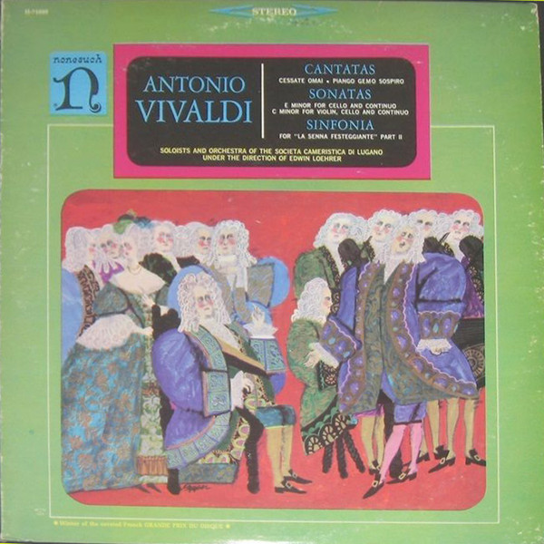 baixar álbum Antonio Vivaldi - Cantatas Sonatas Sinfonia