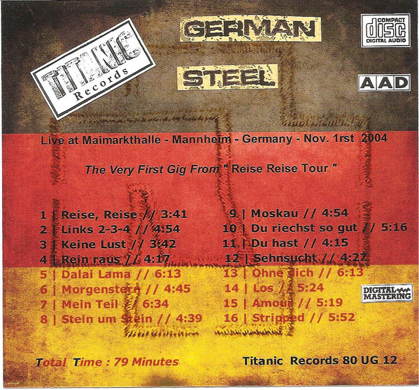 descargar álbum Rammstein - German Steel