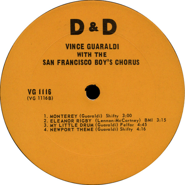 Album herunterladen Vince Guaraldi With The San Francisco Boys Chorus - Vince Guaraldi With The San Francisco Boys Chorus