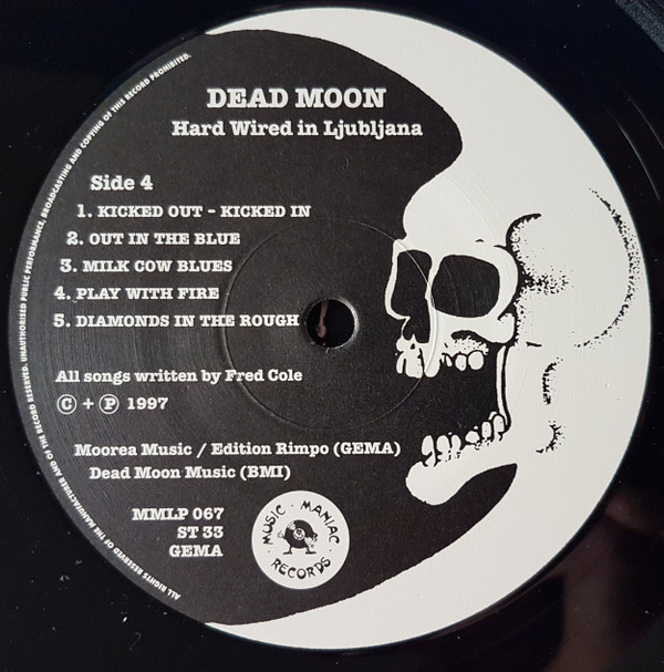 descargar álbum Dead Moon - Hard Wired In Ljubljana