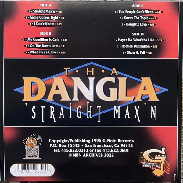 Tha Dangla / Straight Max’nヒップホップ/ラップ