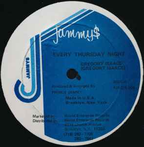 Gregory Isaacs - Every Thursday Night album cover