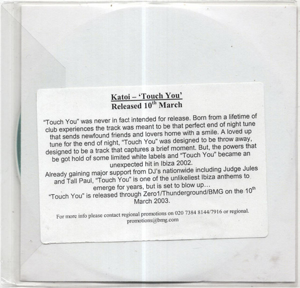 baixar álbum Katoi - Touch You