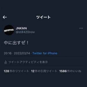 Jnkmn - 中に出すぜ (Cover) album cover