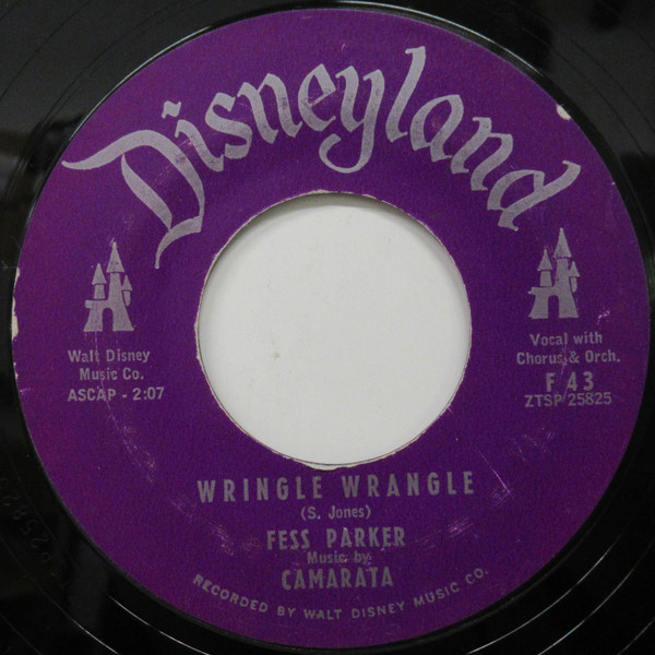 Fess Parker – Wringle Wrangle / The Ballad Of John Colter (1956, Vinyl) -  Discogs