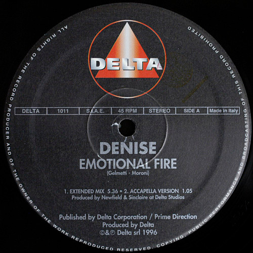 ladda ner album Denise Madison - Emotional Fire Dont Let Me Down