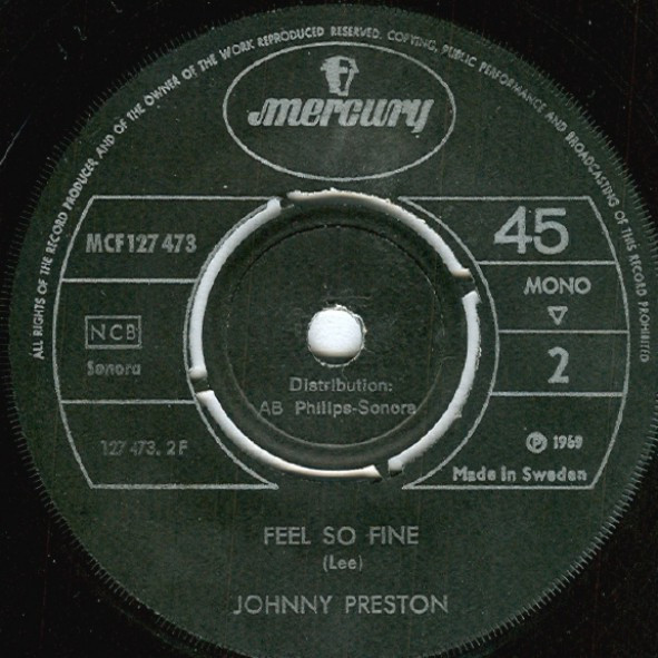 last ned album Johnny Preston - Running Bear Feel So Fine