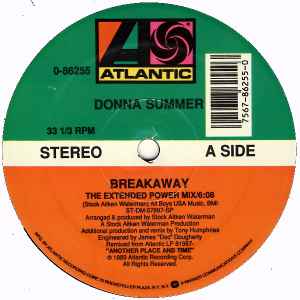 Donna Summer - Breakaway album cover