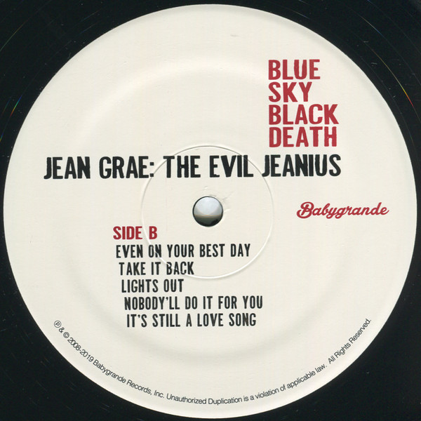 ladda ner album Blue Sky Black Death & Jean Grae - The Evil Jeanius