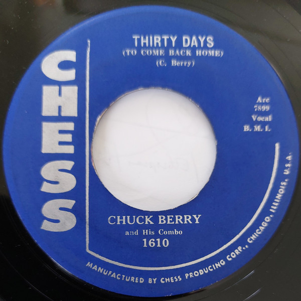 Chuck Berry And His Combo – Thirty Days (To Come Back Home