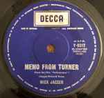 Cover of Memo From Turner / Natural Magic, 1970, Vinyl