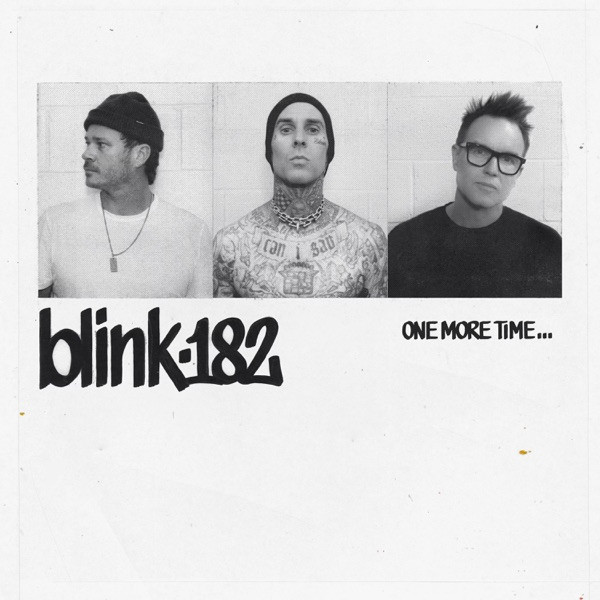 Blink-182 – One More Time... (2023, Clear & White Marble [Travis