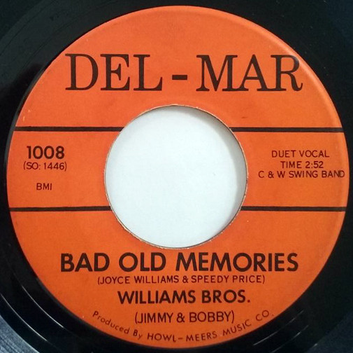 last ned album Williams Bros - Bad Old Memories The Last Time