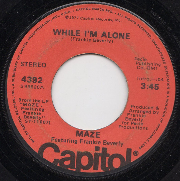 Maze – Colour Blind (1977, Vinyl) - Discogs