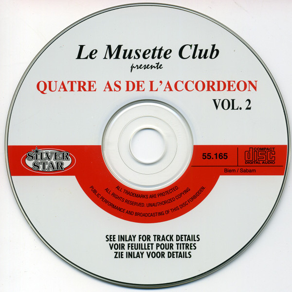 ladda ner album Various - Le Musette Club Presente Quatre As De LAccordeon