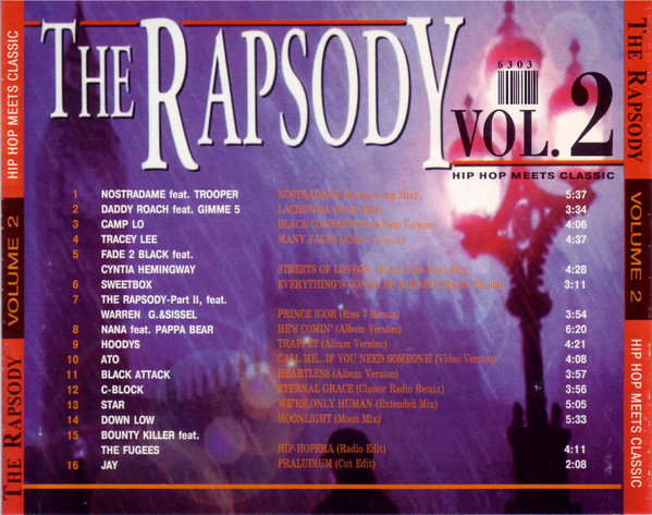 lataa albumi Various - The Rapsody Hip Hop Meets Classic Vol2