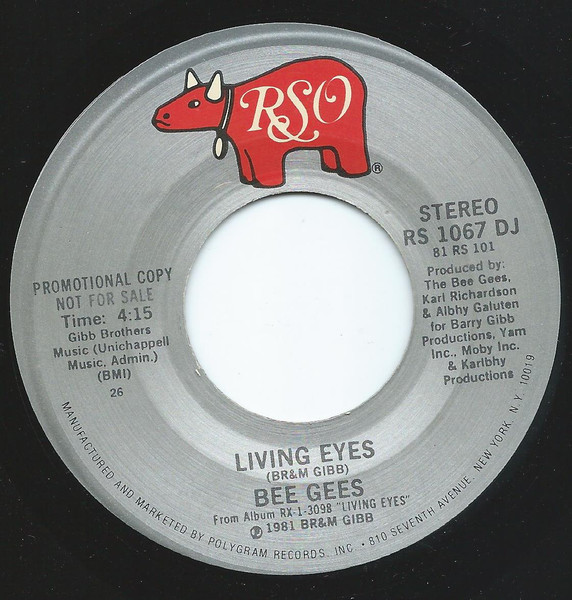 Bee Gees u003d ビー・ジーズ – Living Eyes u003d リヴィング・アイズ (1982