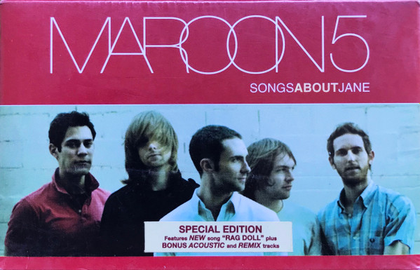 Maroon 5 – Songs About Jane (2004, Slipcase, Cassette) - Discogs