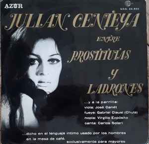 Julián Centeya - Entre Prostitutas Y Ladrones album cover