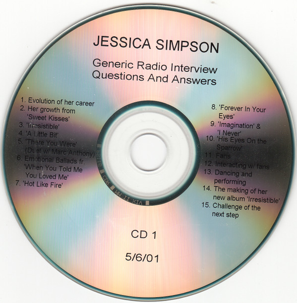 ladda ner album Jessica Simpson - Generic Radio Interview