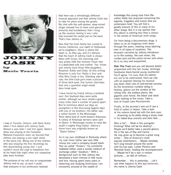 last ned album Johnny Cash - Come Along And Ride This Train