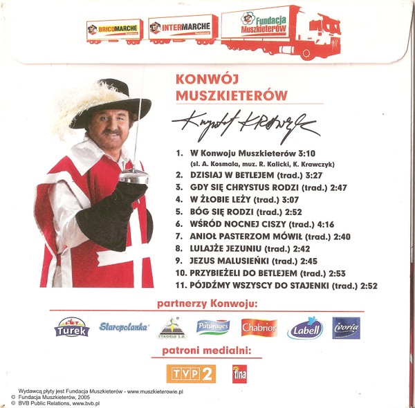 lataa albumi Krzysztof Krawczyk - Konwój Muszkieterów