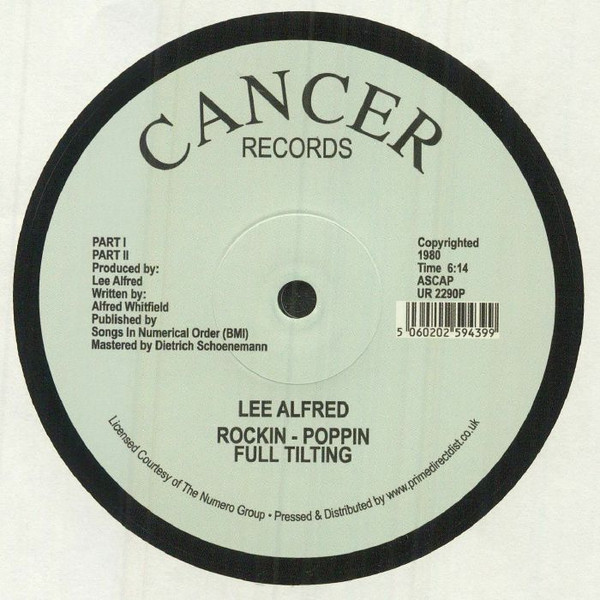 Lee Alfred - Rockin - Poppin Full Tilting | Cancer Records (UR 2290P) - 2